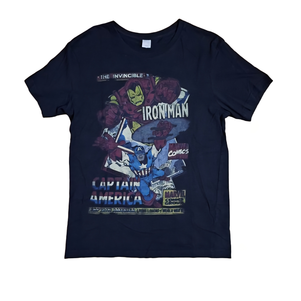 Marvel Black Graphic T-Shirt